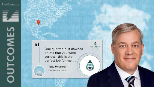 The Energists’ Placement of Tony Meszaros, CEO of Western Gulf Water, 1 Year Later